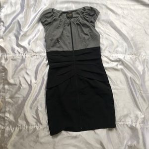 Laundry by Shelli Segal - Black and grey dress